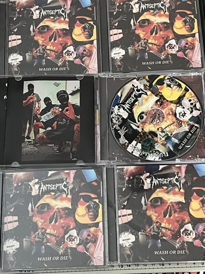 Wash Or Die – CDR Album by Antiseptic
