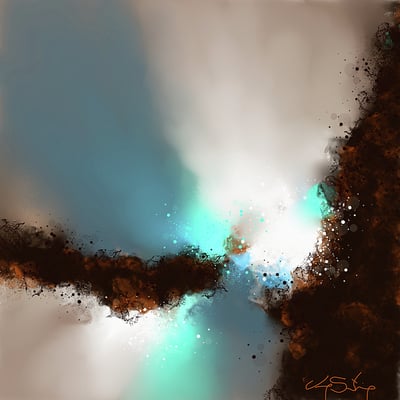 Rock of ages 24" x 24" art print