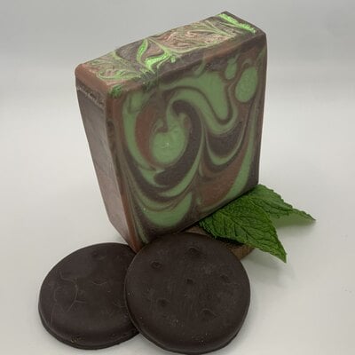 Mint cookie soap