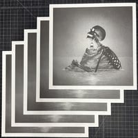 "Solace" by Juliet Schreckinger (12"x12" giclée print, standard variant, limited edition of 35) - Thumbnail 1