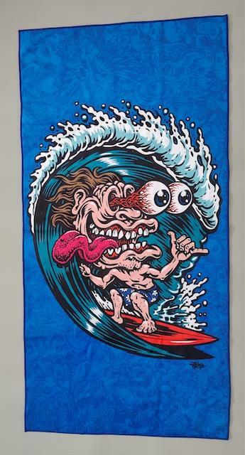 Surf Freak Beach Towel