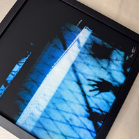 An Omen - FRAMED giclée print - 12" x 12" album edition - analog(oblivion) 013c - Thumbnail 3