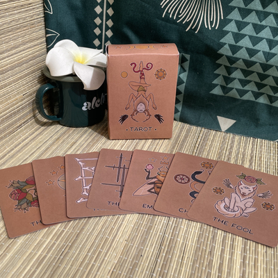 Small gods tarot deck