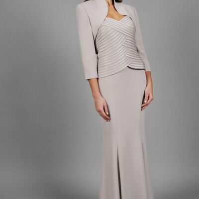 Elegant sheath with jacket mother of the bride/groom dress evening formal dress
