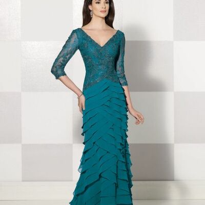 Elegant sheath lace mother of the bride/groom dress evening formal dress