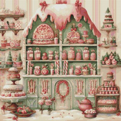 Candy store 1 cross stitch pattern