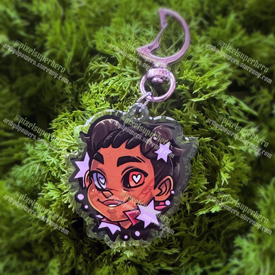 Horned Warlock Charm