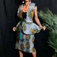 Elastic Skirt & Headwrap - Thumbnail 2