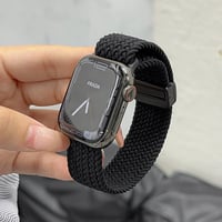 Nylon Weave Sport Strap Band For Apple Watch Series AWB10 - Thumbnail 1