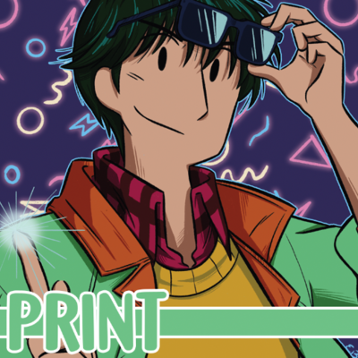 Yu yu hakusho yusuke print