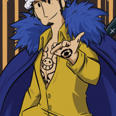 On sale- one piece trafalgar law print