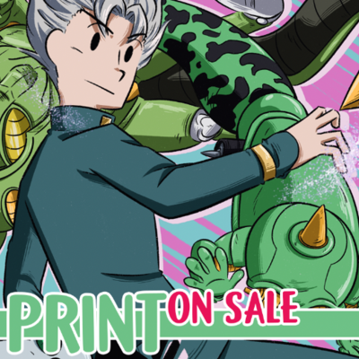 On sale- jjba koichi print
