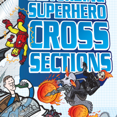 Disturbing super hero cross sections
