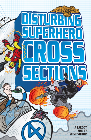 Disturbing Super Hero Cross Sections