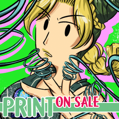 On sale- jjba jolyne print
