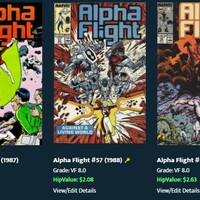 Marvel Comics Alpha Flight 1984 set of eight comics John Byrne - Thumbnail 9
