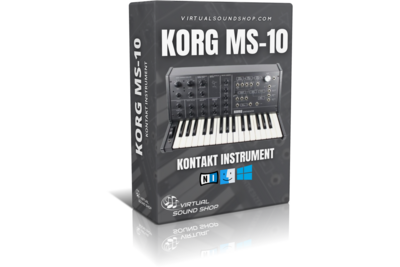 Korg MS-10 Kontakt Library - Virtual Instrument NKI VST Software