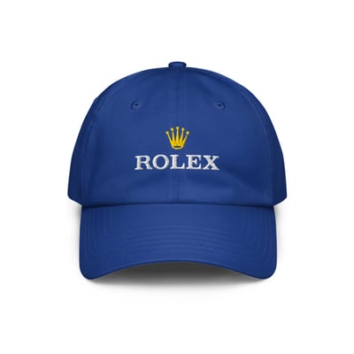 "rolex" cap blue - Thumbnail 1