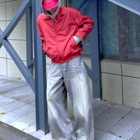 Free Shipping-SPLASH-INK WIDE LEG JEANS   - Thumbnail 1