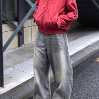 Free Shipping-SPLASH-INK WIDE LEG JEANS   - Thumbnail 3