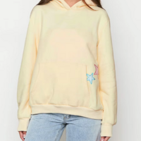 *Free Shipping*DOUBLE STARS PATCH HOODIE - Thumbnail 5