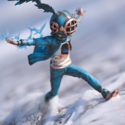 Arttoy by sank toys "sank-chase-blues"