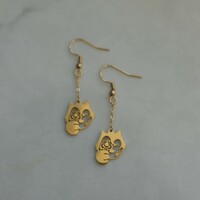 H.G. FELIX SHOOTER EARRINGS SILVER or 14K GOLD PLATED - Thumbnail 1