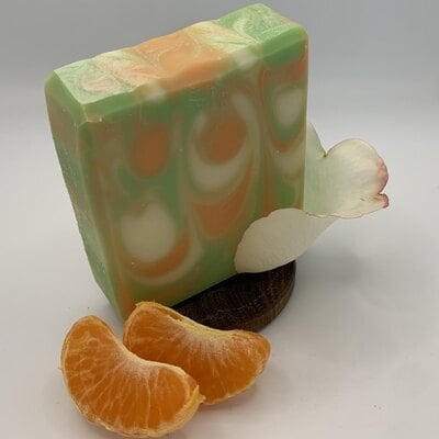 Orange blossom soap