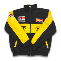 VINTAGE "FERRARI" F1 JACKET YELLOW - Thumbnail 1