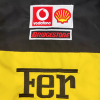 VINTAGE "FERRARI" F1 JACKET YELLOW - Thumbnail 3