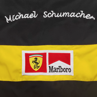 VINTAGE "FERRARI" F1 JACKET YELLOW - Thumbnail 4