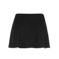 Sweet Bow High Waist Pleated A-line Skirt - Thumbnail 4