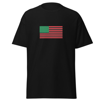 Usa - african americans | ethnic american flag interactive t-shirt