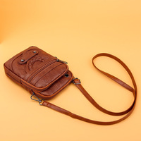 New style slingshot bag with PU soft leather texture - Thumbnail 1