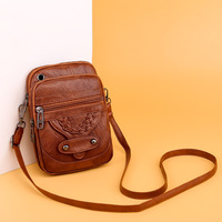 New style slingshot bag with PU soft leather texture - Thumbnail 2