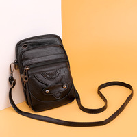 New style slingshot bag with PU soft leather texture - Thumbnail 3