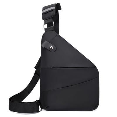 Outdoor casual men's chest bag shoulder bag