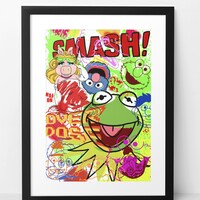 A3 Print by Judas Arrieta "KERMET THE FROG"  - Thumbnail 5