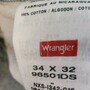 Men's Wrangler Blue Jeans 34x32-1