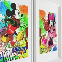A3 Print by Judas Arrieta "KING MICKEY"  - Thumbnail 3