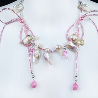 Candy fresh water pearl Necklace - Thumbnail 1
