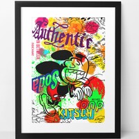 A3 Print by Judas Arrieta "KITSCH MICKEY" - Thumbnail 1