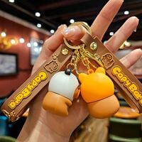 Funny Capybara Keychain - Thumbnail 3