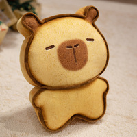 Cute Toast Biscuit Capybara Plush Toy - Thumbnail 7