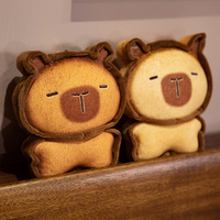 Cute Toast Biscuit Capybara Plush Toy - Thumbnail 2