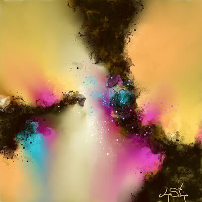 Afternoon delight 24 x 24 art print