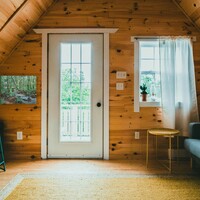 "Covel Creek" Acrylic painting on 16 x 20 inch stretched canvas. Original artwork by N.E.Thompson - Thumbnail 8