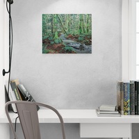 "Covel Creek" Acrylic painting on 16 x 20 inch stretched canvas. Original artwork by N.E.Thompson - Thumbnail 9