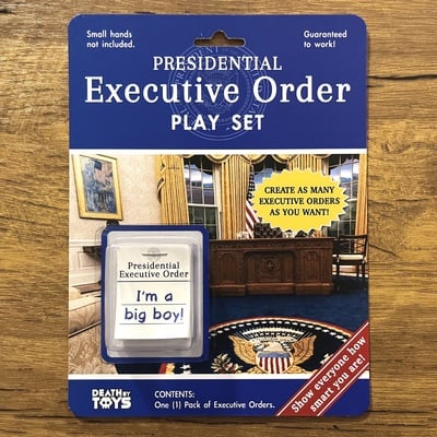 Executive order play set