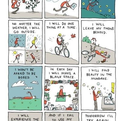 "the attention manifesto" poster